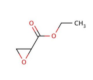 Ethyl 2,3-epoxypropanoate (CAS 4660-80-4) - chemical structure image
