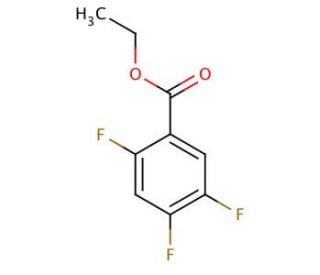 Ethyl 2,4,5-trifluorobenzoate (CAS 351354-41-1) - chemical structure image