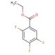 Ethyl 2,4,5-trifluorobenzoate (CAS 351354-41-1) - chemical structure image