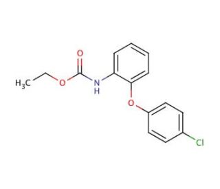 Ethyl 2-(4-Chlorophenoxy)carbanilate (CAS 31879-60-4) - chemical structure image