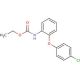 Ethyl 2-(4-Chlorophenoxy)carbanilate (CAS 31879-60-4) - chemical structure image