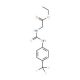 Ethyl 2-({[4-(trifluoromethyl)anilino]carbothioyl}amino)acetate - chemical structure image