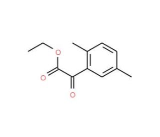 Ethyl-2,5-dimethylbenzoylformate (CAS 80120-31-6) - chemical structure image