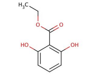 Ethyl 2,6-dihydroxybenzoate (CAS 54640-04-9) - chemical structure image