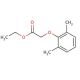 Ethyl 2,6-Dimethylphenoxyacetate (CAS 6279-47-6) - chemical structure image