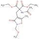 Ethyl 2-Acetamido-2-ethoxycarbonyl-3-(2-ethyl-5-methyl-3-oxoisoxazolin-4-yl)propionate (CAS 127020-33-1) - chemical structure