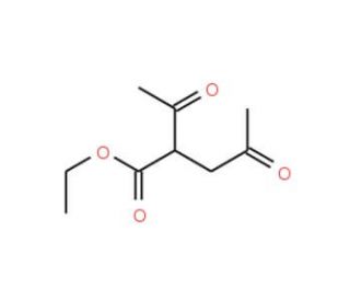 Ethyl 2-acetyl-4-oxopentanoate (CAS 41892-81-3) - chemical structure image