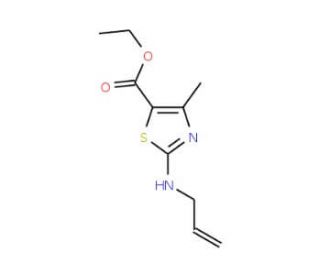 Ethyl 2-Allylamino-4-methyl-thiazole-5-carboxylate - chemical structure image