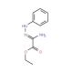 Ethyl 2-amino-2-(2-phenylhydrazono)acetate (CAS 36999-43-6) - chemical structure image
