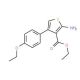 Ethyl 2-amino-4-(4-ethoxyphenyl)thiophene-3-carboxylate - chemical structure image