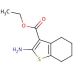 Ethyl 2-amino-4,5,6,7-tetrahydrobenzo[b]thiophene-3-carboxylate (CAS 4506-71-2) - chemical structure image