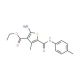 Ethyl 2-amino-4-methyl-5-{[(4-methylphenyl)amino]-carbonyl}thiophene-3-carboxylate - chemical structure image