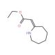 Ethyl 2-azepan-2-ylidenacetate (CAS 50621-08-4) - chemical structure image