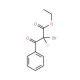 Ethyl 2-bromo-2-fluoro-3-oxo-3-phenylpropanoate (CAS 139101-23-8) - chemical structure image