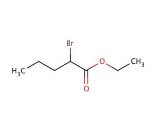 Ethyl 2-bromovalerate (CAS 615-83-8) - chemical structure image