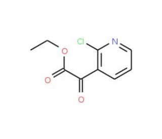 Ethyl 2-chloro-3-pyridylglyoxylate - chemical structure image