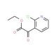 Ethyl 2-chloro-3-pyridylglyoxylate - chemical structure image
