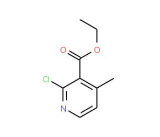 Ethyl 2-chloro-4-methylnicotinate (CAS 50840-02-3) - chemical structure image