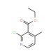 Ethyl 2-chloro-4-methylnicotinate (CAS 50840-02-3) - chemical structure image