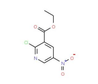 Ethyl 2-chloro-5-nitronicotinate (CAS 151322-83-7) - chemical structure image