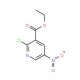 Ethyl 2-chloro-5-nitronicotinate (CAS 151322-83-7) - chemical structure image