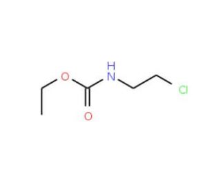 Ethyl 2-chloroethylcarbamate (CAS 6329-26-6) - chemical structure image