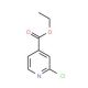 Ethyl 2-chloroisonicotinate (CAS 54453-93-9) - chemical structure image