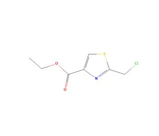 Ethyl 2-(chloromethyl)-1,3-thiazole-4-carboxylate (CAS 842130-48-7) - chemical structure image
