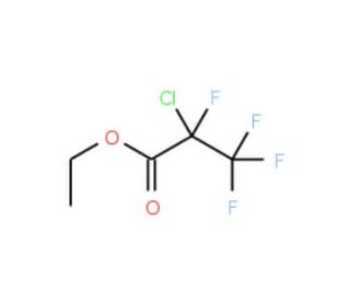 Ethyl 2-chlorotetrafluoropropionate (CAS 5829-03-8) - chemical structure image