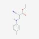 ethyl 2-cyano-3-[(4-methylphenyl)amino]acrylate (CAS 59746-98-4) - chemical structure image