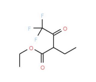 Ethyl 2-ethyl-4,4,4-trifluoro-3-oxobutyrate (CAS 3854-50-0) - chemical structure image