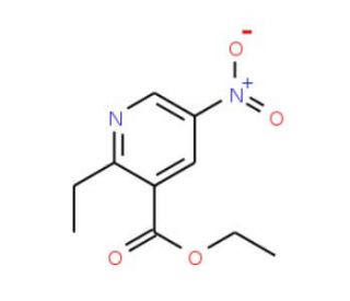 ethyl 2-ethyl-5-nitronicotinate - chemical structure image