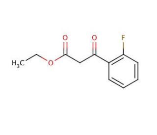 Ethyl (2-fluorobenzoyl)acetate (CAS 1479-24-9) - chemical structure image