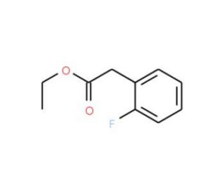 Ethyl 2-fluorophenylacetate (CAS 584-74-7) - chemical structure image