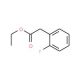 Ethyl 2-fluorophenylacetate (CAS 584-74-7) - chemical structure image