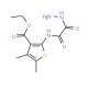 ethyl 2-{[hydrazino(oxo)acetyl]amino}-4,5-dimethylthiophene-3-carboxylate - chemical structure image