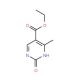 Ethyl 2-hydroxy-4-methylpyrimidine-5-carboxylate (CAS 6214-64-8) - chemical structure image