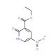 Ethyl 2-hydroxy-5-nitronicotinate (CAS 156896-54-7) - chemical structure image