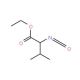 Ethyl 2-isocyanato-3-methylbutyrate (CAS 5296-78-6) - chemical structure image