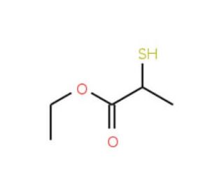 Ethyl 2-mercaptopropionate (CAS 19788-49-9) - chemical structure image