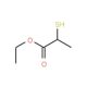 Ethyl 2-mercaptopropionate (CAS 19788-49-9) - chemical structure image