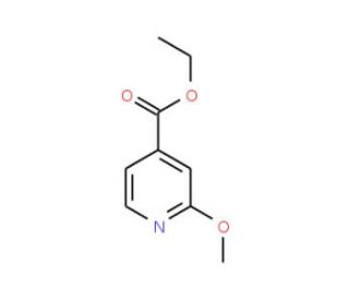Ethyl 2-methoxyisonicotinate (CAS 105596-61-0) - chemical structure image