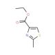 Ethyl 2-methyl-1,3-thiazole-4-carboxylate (CAS 6436-59-5) - chemical structure image