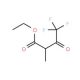 Ethyl 2-methyl-3-oxo-4,4,4-trifluorobutanoate (CAS 344-00-3) - chemical structure image