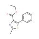 Ethyl 2-methyl-5-phenyl-1,3-thiazole-4-carboxylate - chemical structure image
