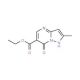 Ethyl 2-methyl-7-oxo-4,7-dihydropyrazolo[1,5-a]pyrimidine-6-carboxylate (CAS 99056-35-6) - chemical structure image