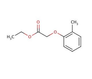 Ethyl (2-methylphenoxy)acetate (CAS 93917-68-1) - chemical structure image