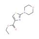 Ethyl 2-morpholin-4-yl-1,3-thiazole-4-carboxylate (CAS 126533-95-7) - chemical structure image