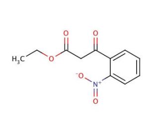 Ethyl 2-nitrobenzoylacetate (CAS 52119-39-8) - chemical structure image