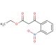 Ethyl 2-nitrobenzoylacetate (CAS 52119-39-8) - chemical structure image